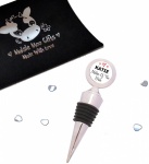 Personalised Mother Of The Bride Metal Bottle Stopper